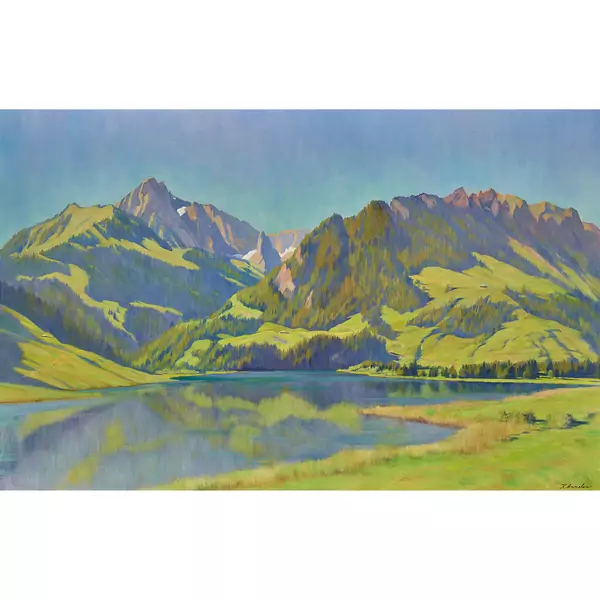 Sommerlicher Bergsee