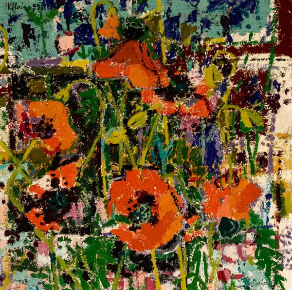 Stillleben (Riesenmohn)