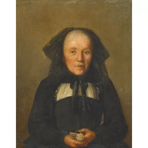 Karl August Bielchowski — Porträt von Anna Barbara Brügger (1795-1876).