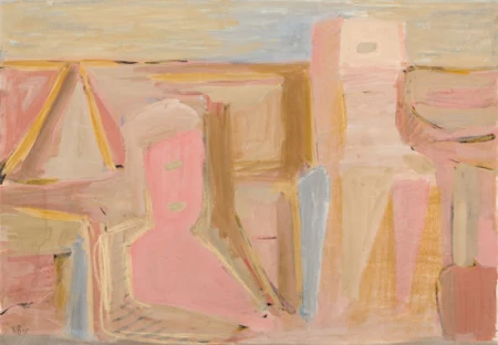 Zwei Gestalten in Landschaft, 1935