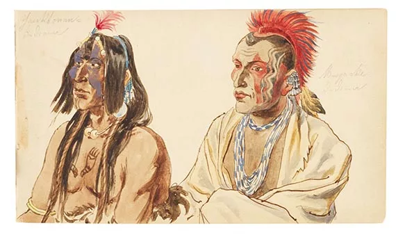 Karl Bodmer — Eigenhändiges Skizzenbuch