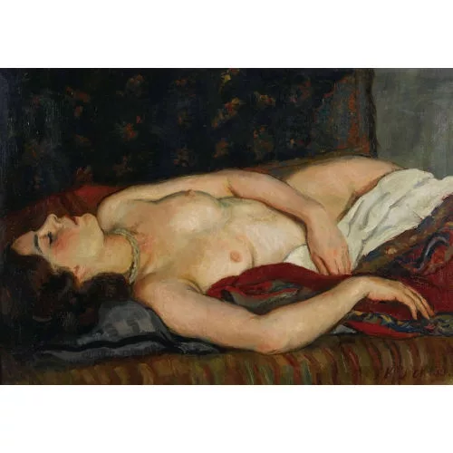 Karl Dick — "Halbakt".