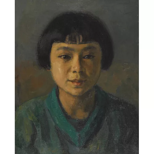 Karl Dick — "Siamesen-Mädchen".