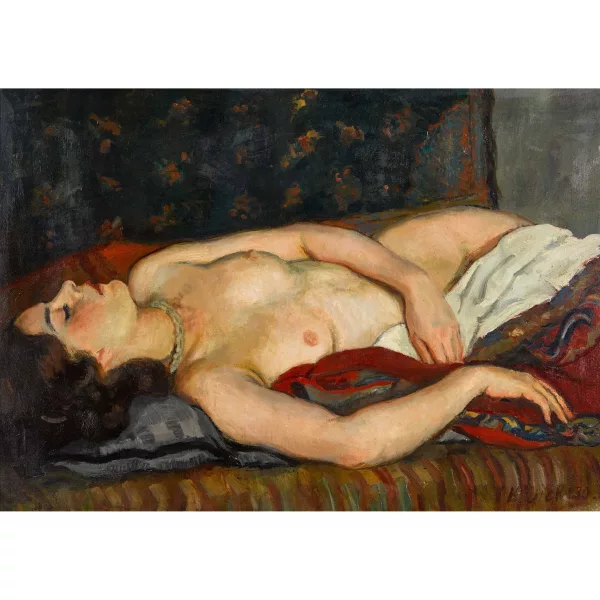 Karl Dick — "Halbakt".