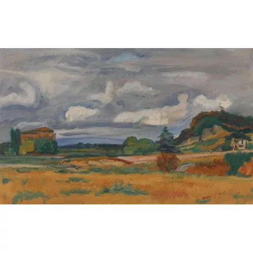 Karl Dick — Weite Sommerlandschaft.
