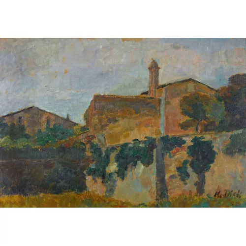 Karl Dick — "Montefalco (Umbrien)".
