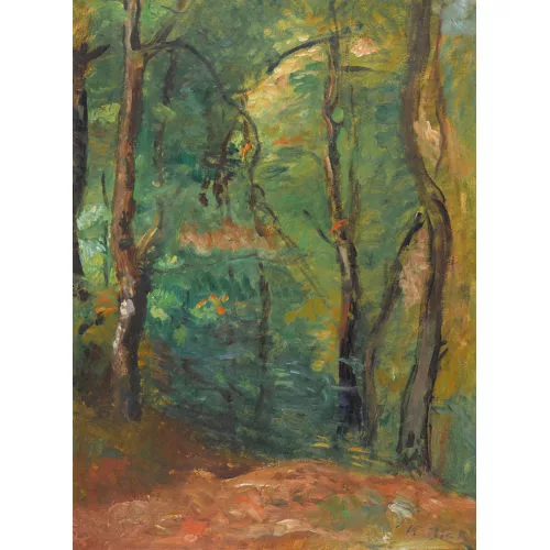 Karl Dick — Waldweg.