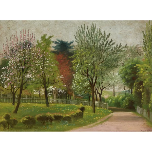 Karl Gehri — Frühling im Park.