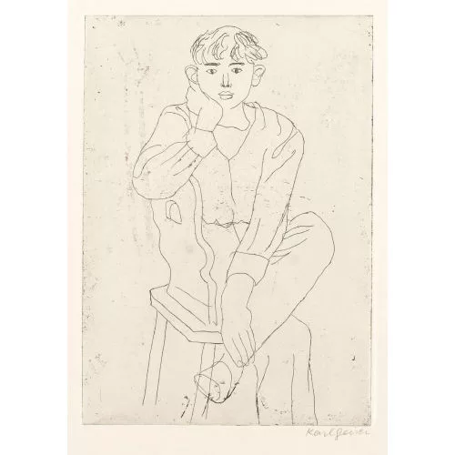 KARL GEISER — "Guido als Zuave".