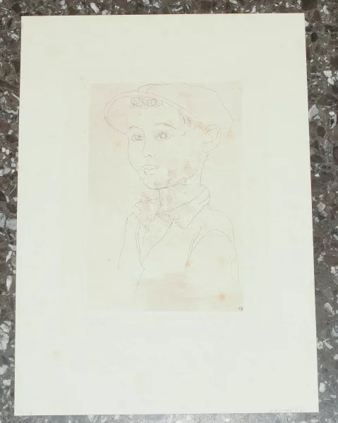 KARL GEISER — Knabenbildnis