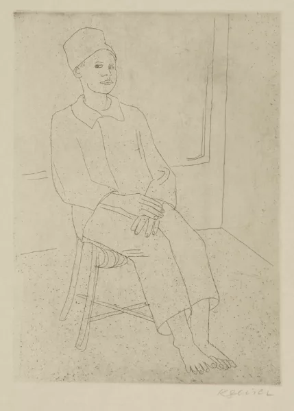 KARL GEISER — Daniel mit Zuavenmütze