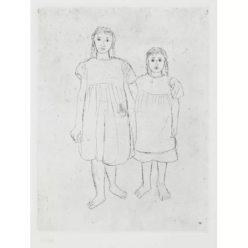 KARL GEISER — "Die Schwestern".