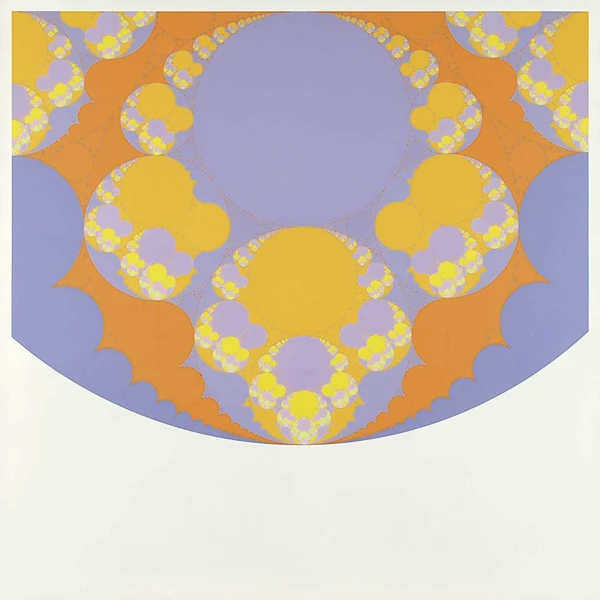 Karl Gerstner — Color Fractal 2.23, 1995