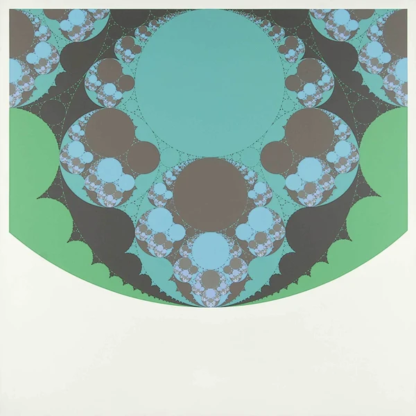 Karl Gerstner — Color Fractal 2.22, 1995