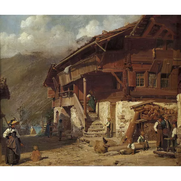 Bauernhaus in Brienz