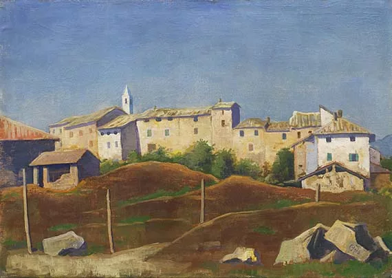 Karl Hofer — Tessiner Landschaft bei Breganzona