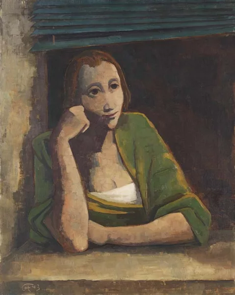 Karl Hofer — Mädchen am Fenster