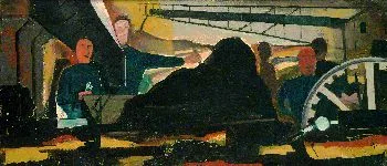 Karl Hofer — Braunkohlebergbau bei Senftenberg