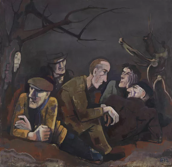Karl Hofer — Arbeitslose