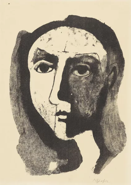 Karl Hofer — Frauenkopf II
