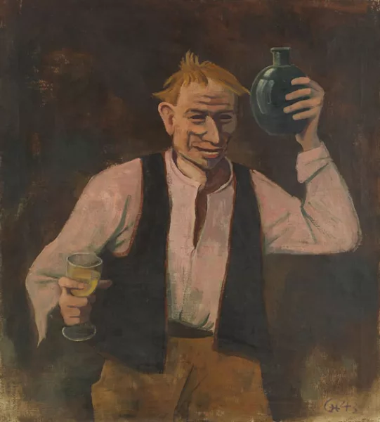 Karl Hofer — Der Trinker