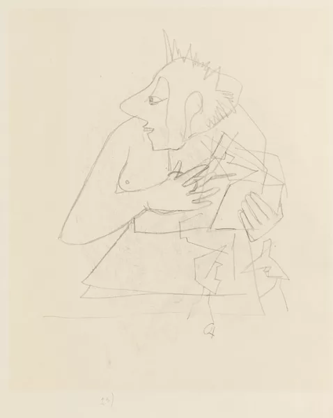 Karl Hofer — Die Irre