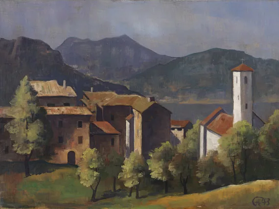 Karl Hofer — Muzzano (Tessin)