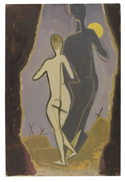 Karl Hofer — Frau und Schatten