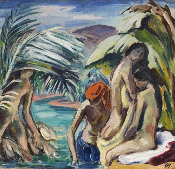 Karl Hofer — Tropisches Bad
