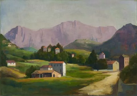 Karl Hofer — Tessiner Landschaft