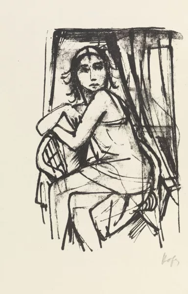 Karl Hofer — Hatzfeld. Liebesgedichte. 1922