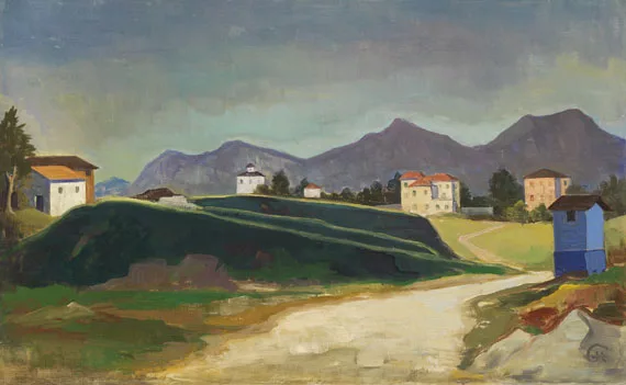 Karl Hofer — Weg nach Lugano