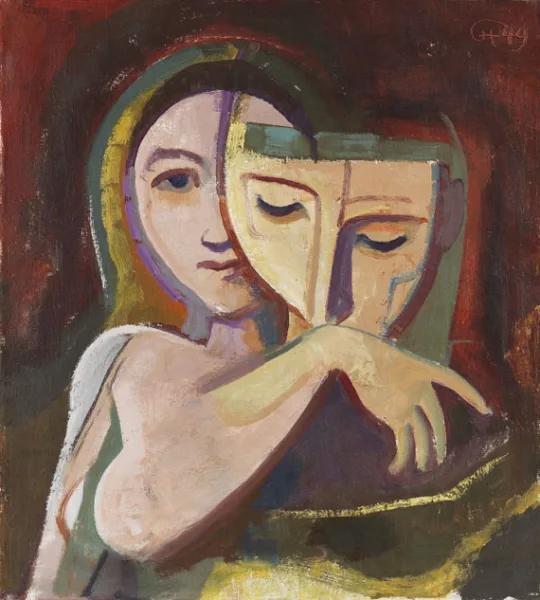 Karl Hofer — Mädchen mit Maske