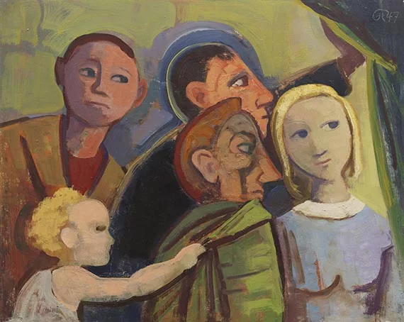 Karl Hofer — Neugierige
