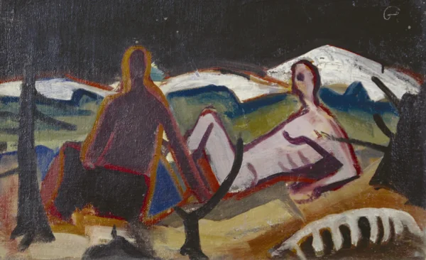 Karl Hofer — Die Flut, ca. 1952