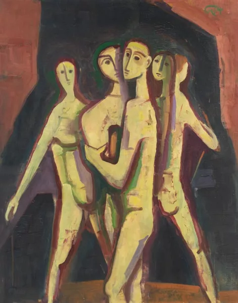 Karl Hofer — Jünglingsgruppe