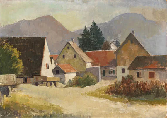 Karl Hofer — Badische Landschaft
