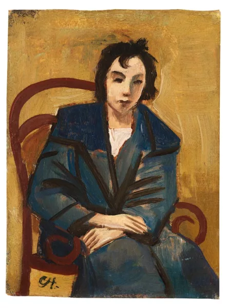 Karl Hofer — Mädchen im Sessel