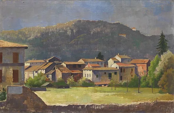 Karl Hofer — Lavena (Tessin)