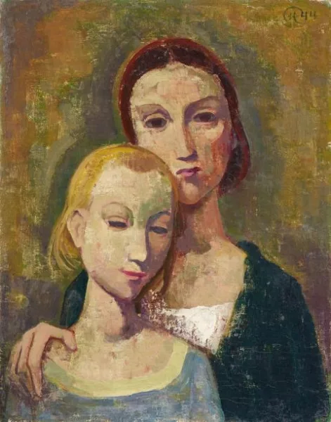 Karl Hofer — Mutter und Tochter