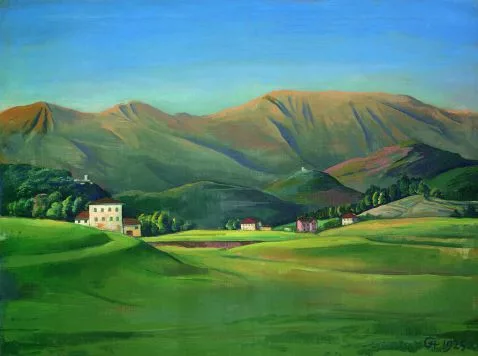 Karl Hofer — Tessiner Landschaft