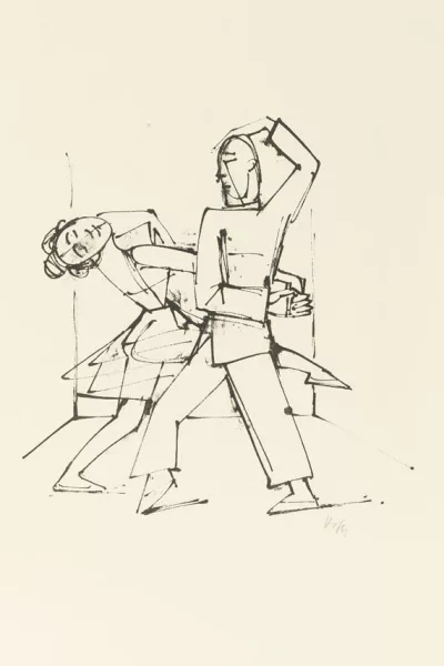 Karl Hofer — Tanz. 12 Steinzeichnungen