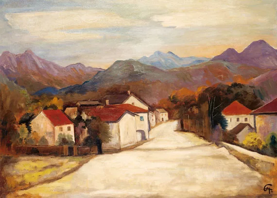 Karl Hofer — Tessiner Landschaft
