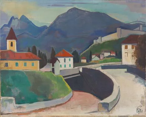 Karl Hofer — Vor Bellinzona