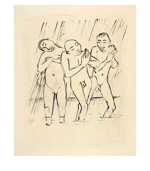 Karl Hofer — Im Regen — Galerie Kornfeld
