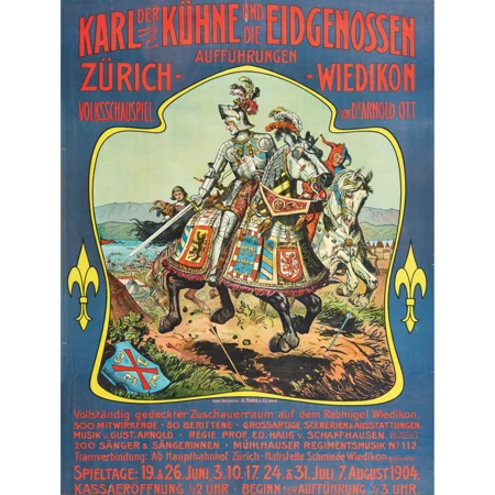 "Karl der Kühne und die Eidgenossen 1904"