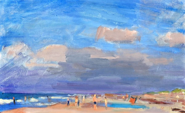 Karl Landolt — Strand auf Texel, 1956