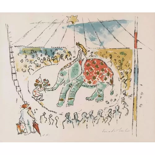 Elefant in der Manege