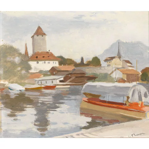 Karl Moor — "Schloss Spiez".