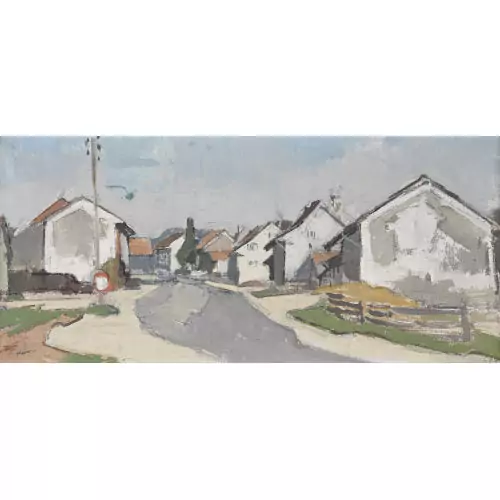 Sommerliche Strassenszene